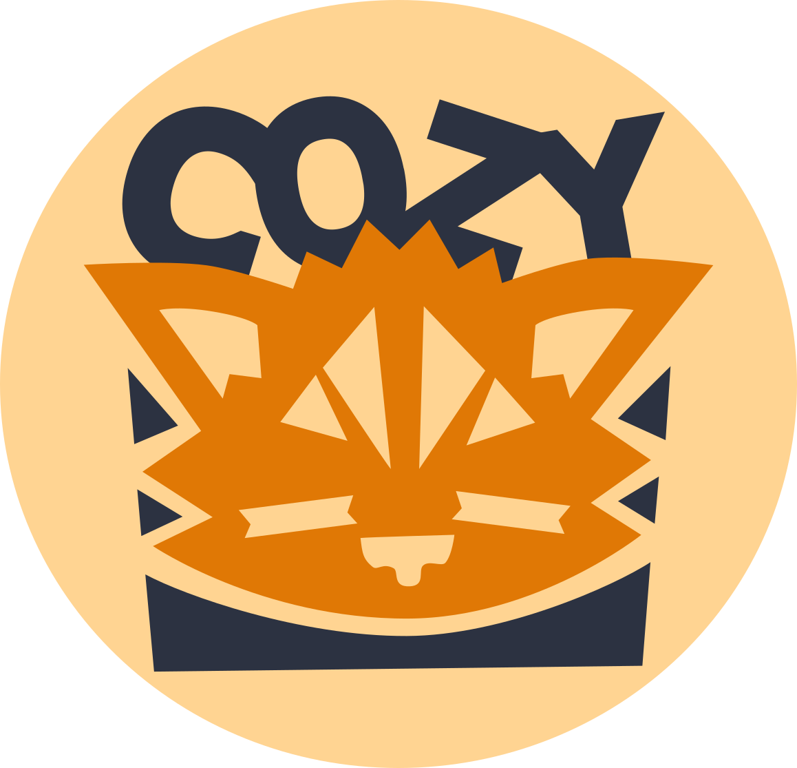 Cozy Crate Games Mini Logo (Day)